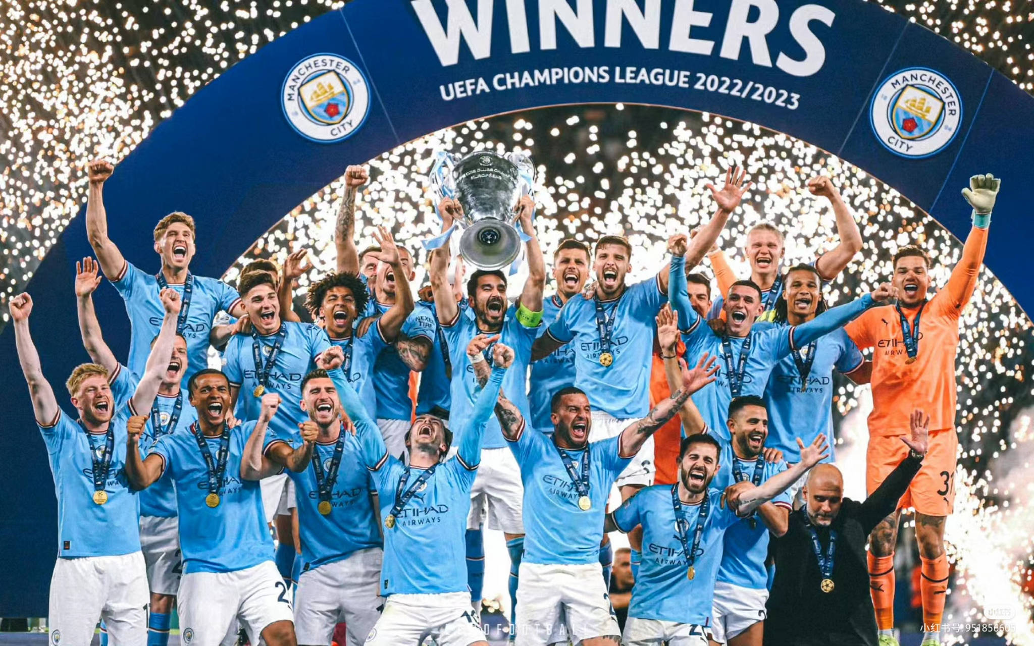 曼城狂胜马赛,英超霸主继续进军 曼城狂胜马赛,英超霸主继续进军